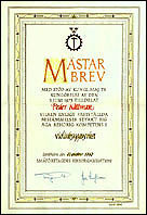 Masterhip Diploma